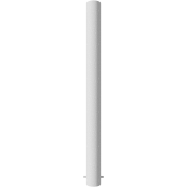 Barrier posts | Steel tube  108 x 2,9 mm | stationary, for casting in concrete | hot-dip galvanized | with 1 eyelet